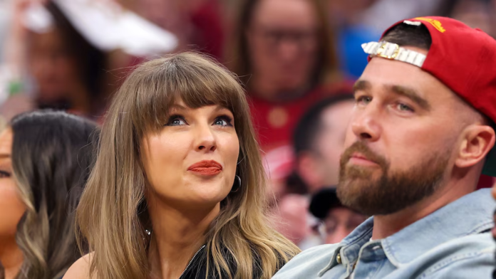 Taylor Swift and Travis Kelce